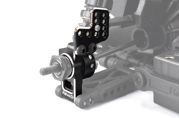 Rêve D – Aluminum Rear Hub Carriers Knuckles SE – (Black)