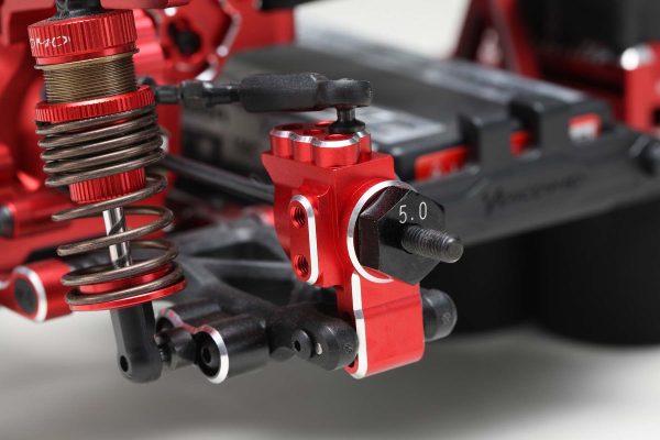 Yokomo - Supports de moyeu arrière en aluminium