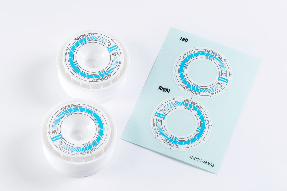 Rêve D - GA18 Wheel Stickers - (Black/White)