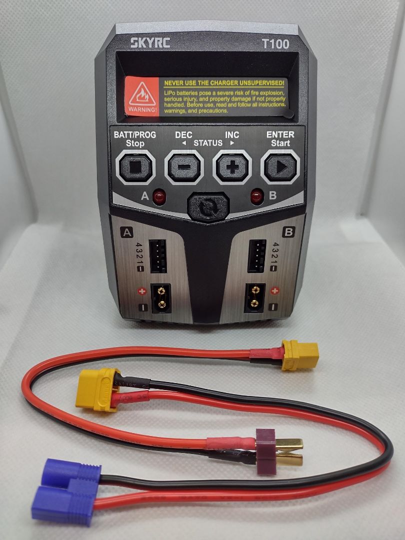 SkyRc – T100 Dual Balance Battery Charger 50W 5A