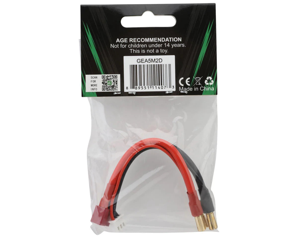 Adaptateur de charge/équilibrage Gens Ace 2S (fiche banane 5.0mm vers Deans)