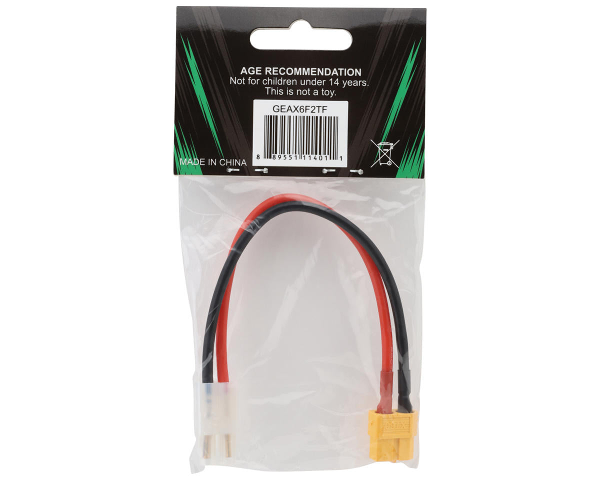 Câble adaptateur Gens Ace XT60 femelle vers Tamiya mâle (14AWG)