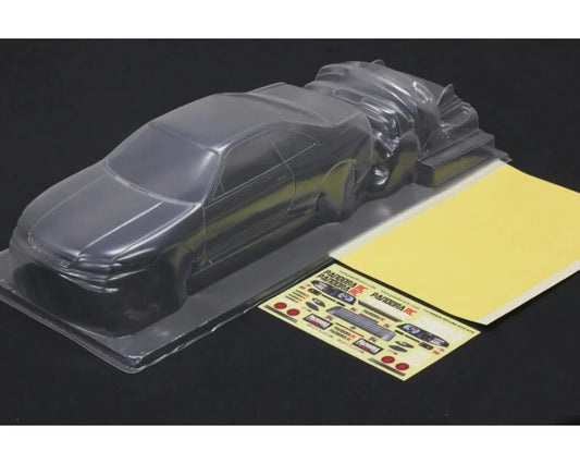 Pandora RC 1/10 Nissan Skyline BCNR33 GT-R Drift Body Set (Clear) (257-260mm)
