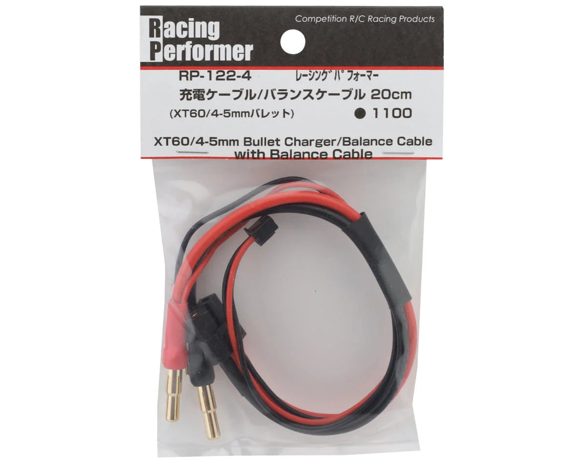 Câble de charge d'équilibrage Yokomo femelle XT60 vers fiches bananes 4-5 mm