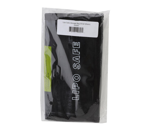 Petit sac de rangement ignifuge pour batteries Lipo (noir)