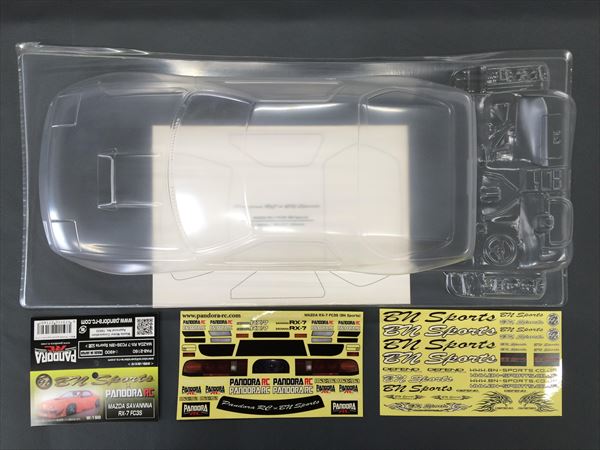 Mazda RX-7 FC3S BN Sports Body Shell – (Clear)