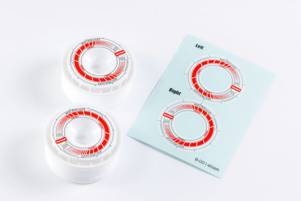 Rêve D - GA18 Wheel Stickers - (Black/White)