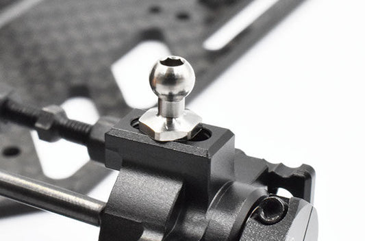 Rêve D – Rotule d'extrémité de biellette en titane SPM super courte 4,3 mm