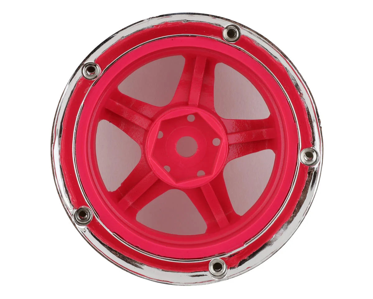 Jantes DS Racing Drift Element 5 branches (2) (Déport réglable) avec hexagone de 12 mm