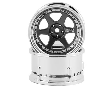 Jantes DS Racing Drift Element 5 branches (2) (Déport réglable) avec hexagone de 12 mm