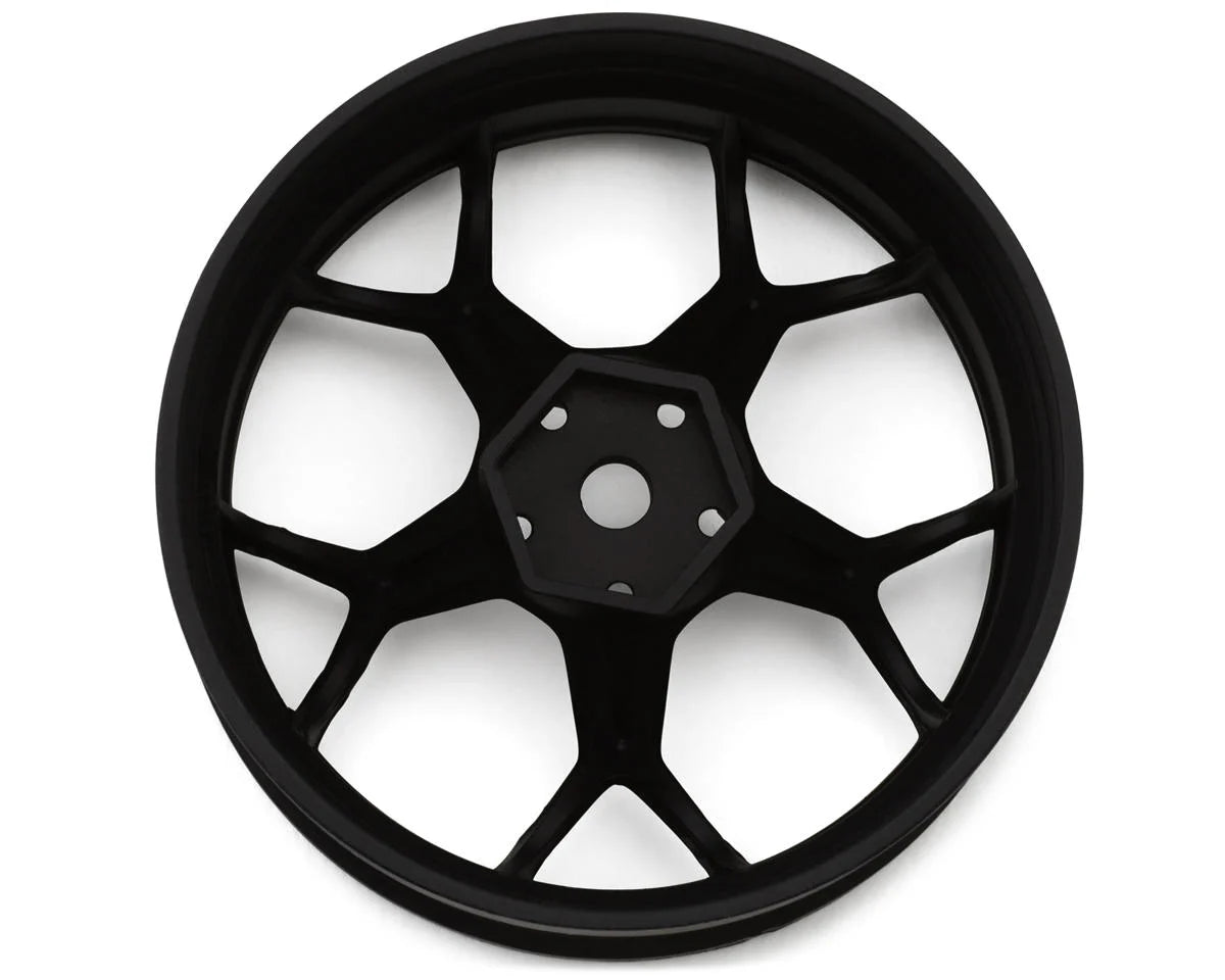 Jantes de dérapage DS Racing Feathery à rayons fendus (2) (déport de 8 mm) avec hexagone de 12 mm