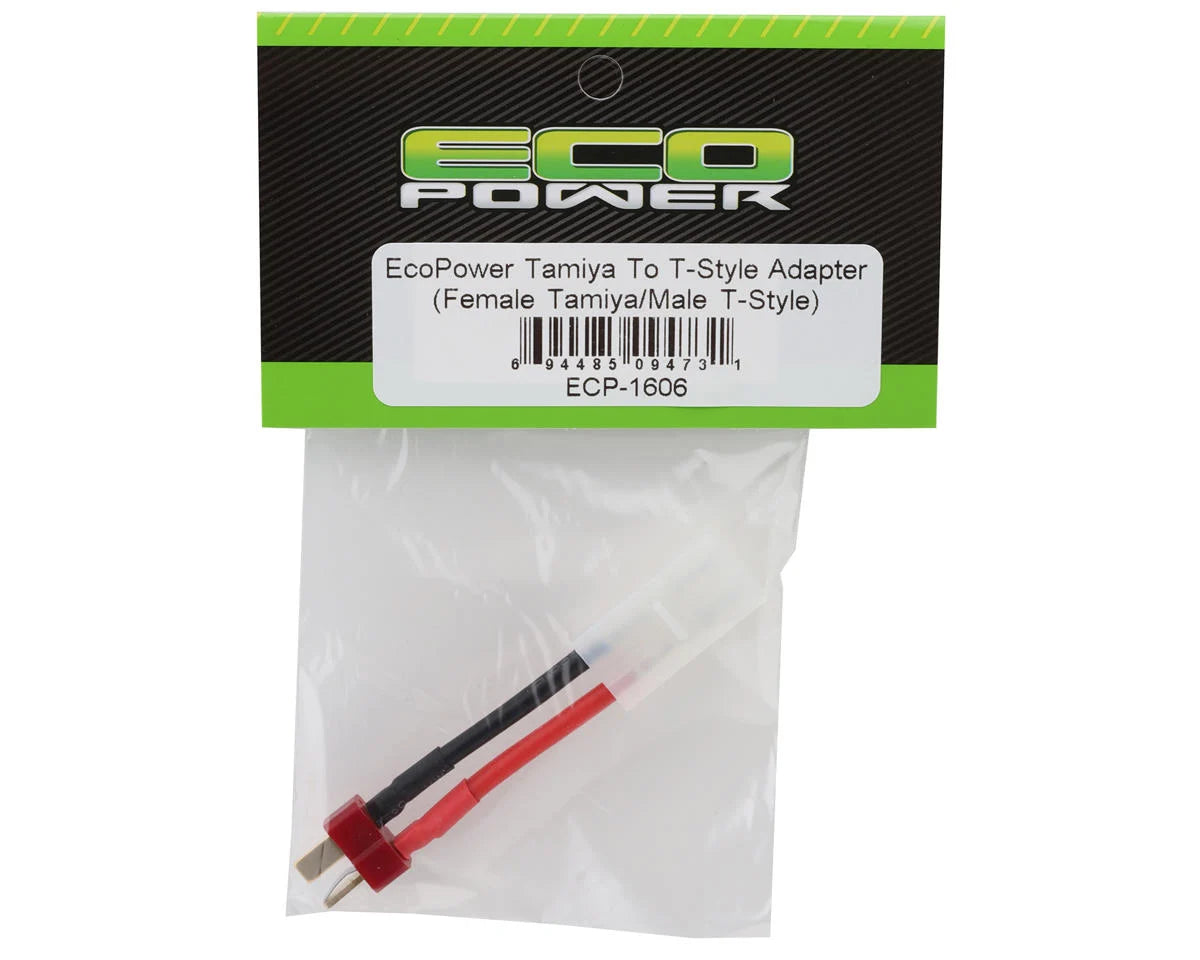 Adaptateur EcoPower Tamiya vers T-Style (Tamiya femelle / T-Style mâle)
