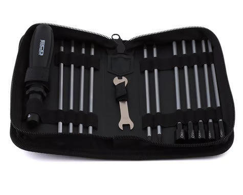 Jeu d'outils essentiel métriques 19 pièces avec étui de transport