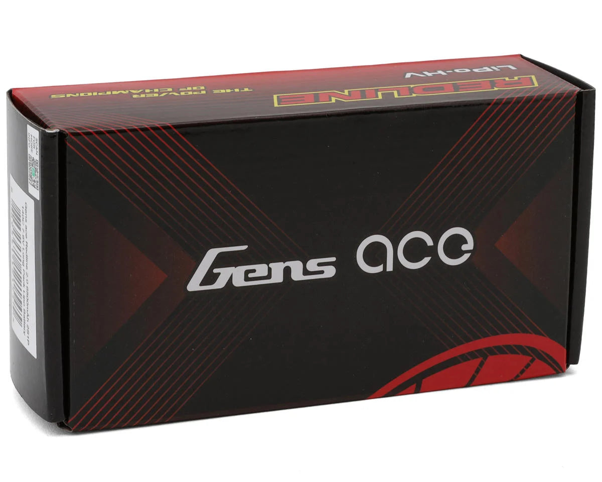Gens Ace Redline 2.0 2S Shory LiHV Battery 140C (7.6V/4400mAh) avec fiches banane 5mm