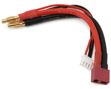 Adaptateur de charge/équilibrage Gens Ace 2S (fiche banane 4,0 mm vers Deans)