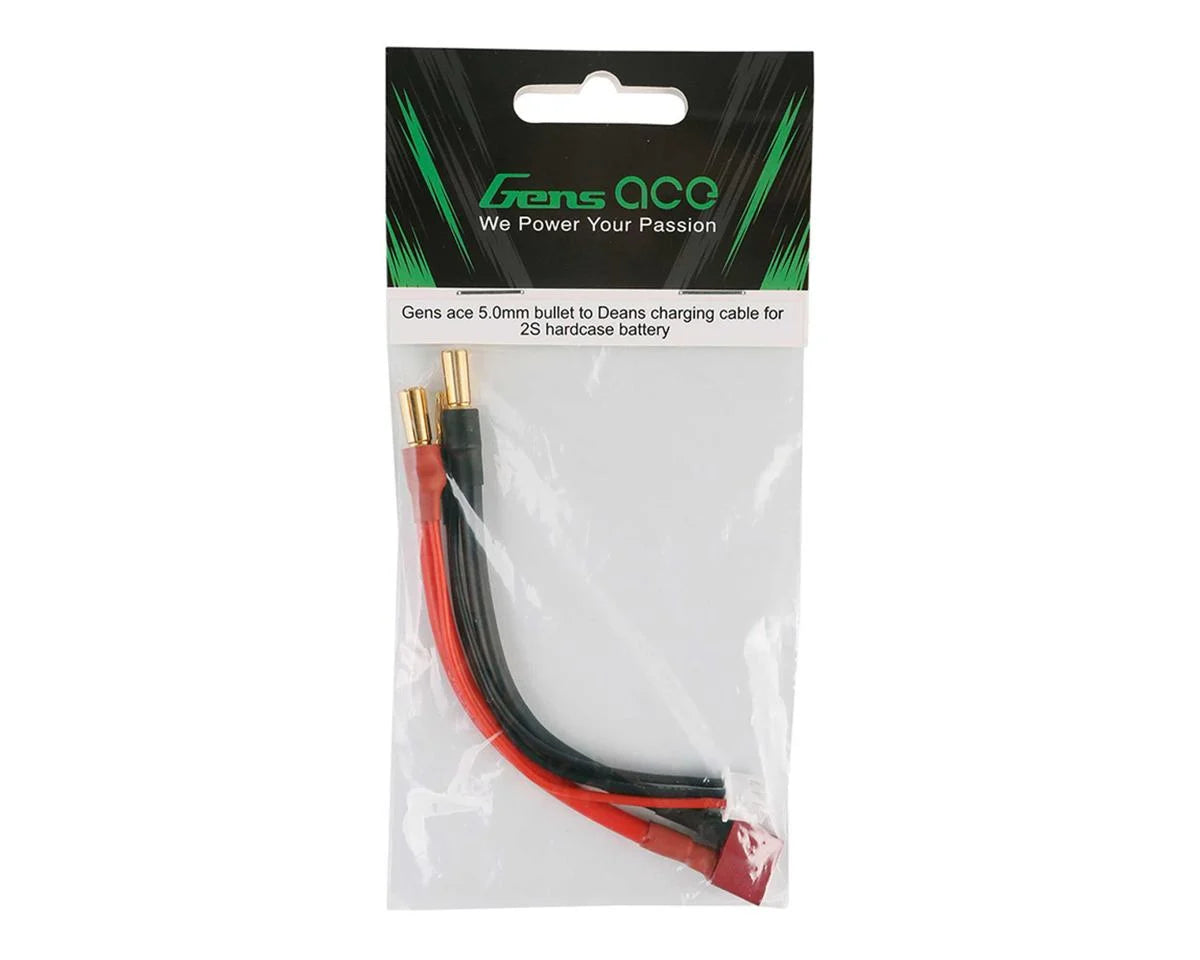 Adaptateur de charge/équilibrage Gens Ace 2S (fiche banane 5.0mm vers Deans)