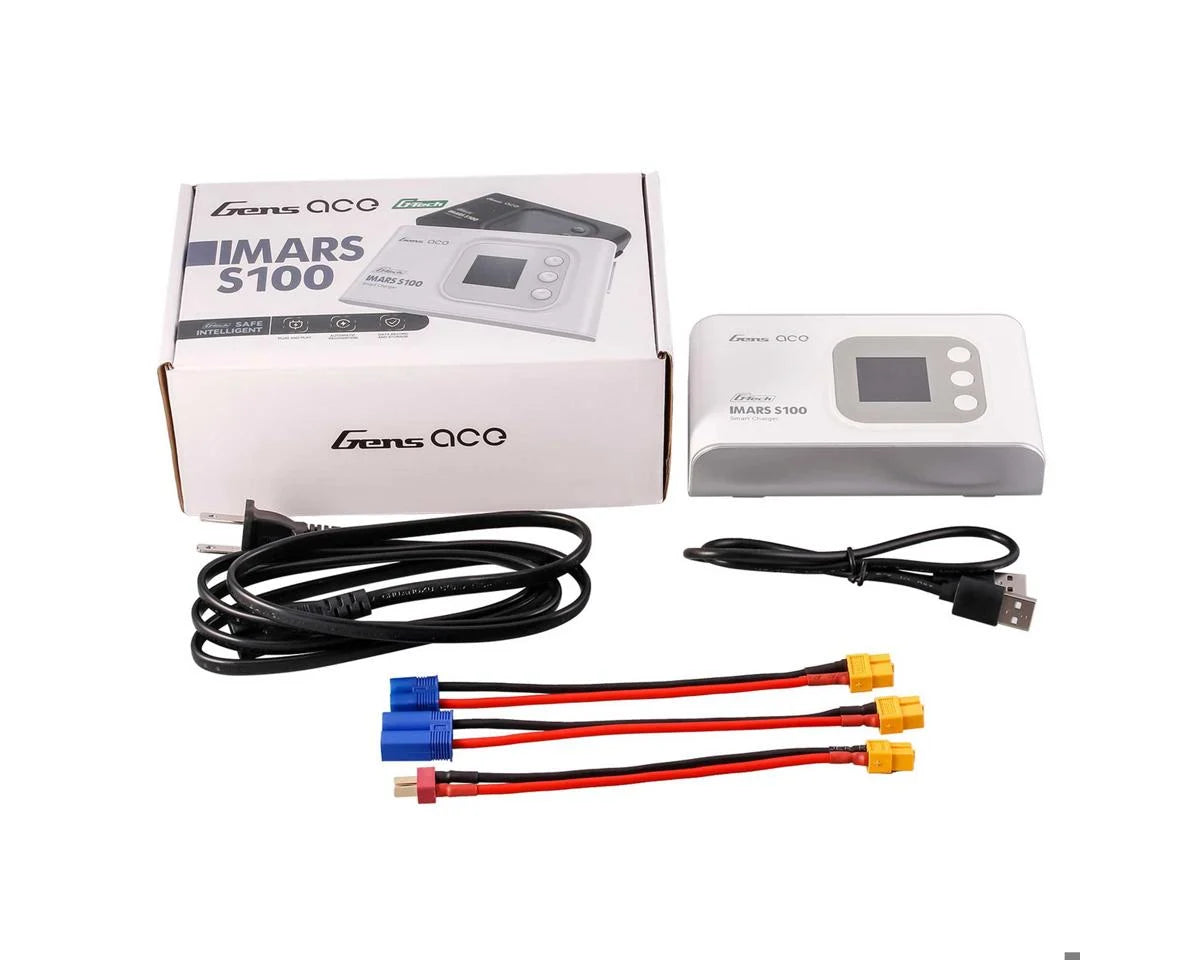 Chargeur d'équilibrage intelligent CA Gens Ace IMars S100 G-Tech (6S/10A/100W)