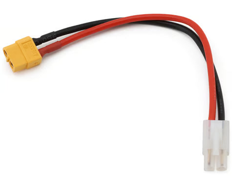 Câble adaptateur Gens Ace XT60 femelle vers Tamiya mâle (14AWG)