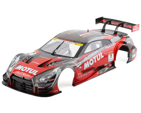Carrosserie Killerbody Motul Autech R35 GT-R 2016 NISMO peinte 1/10 Touring Car (Noir/Rouge)