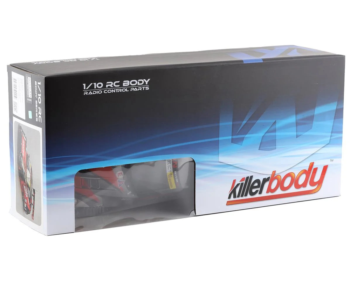 Carrosserie Killerbody Motul Autech R35 GT-R 2016 NISMO peinte 1/10 Touring Car (Noir/Rouge)