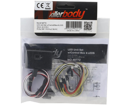 Killerbody 8 LED Unit Set w/Control Box