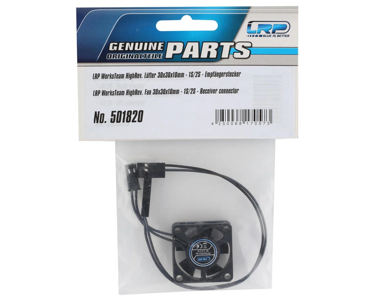 Ventilateur LRP WorksTeam Brushless HV ESC (30mm)
