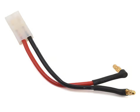 Adaptateur de câble LiPo Hardcase (fiche banane mâle 4 mm vers prise Tamiya)