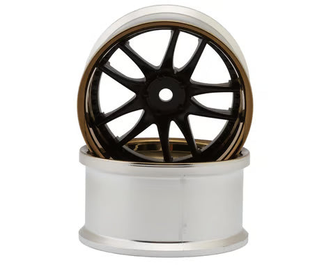 LAB Work Emotion CR3P Wheels (Matte Carbon/Bronze) (2) (6mm Offset) w/12mm Hex