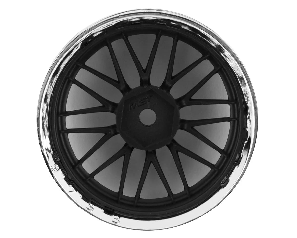 MST LM jeu de roues (4) interchangeables avec offset (offset changeable) avec hexagone de 12 mm