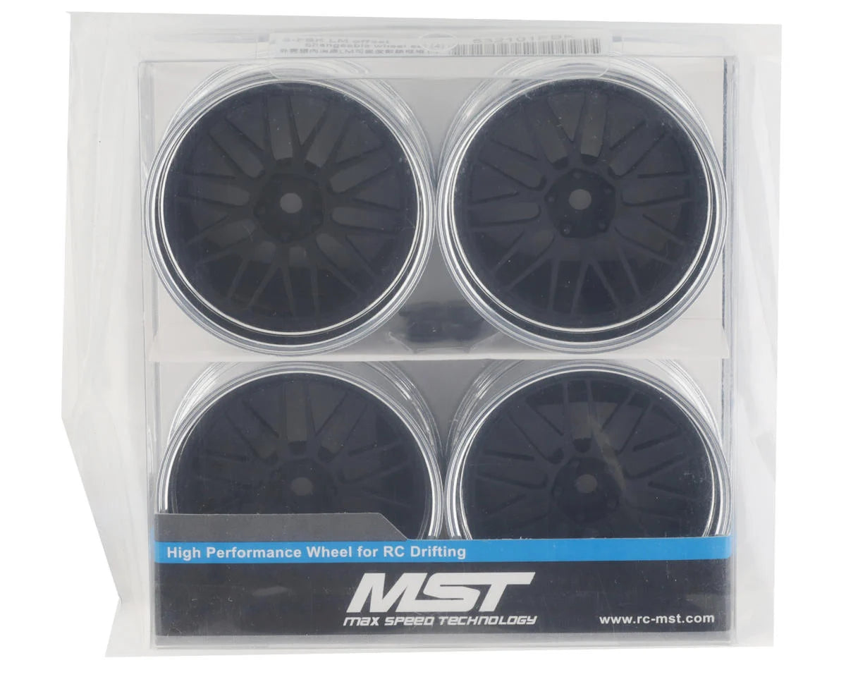 MST LM jeu de roues (4) interchangeables avec offset (offset changeable) avec hexagone de 12 mm