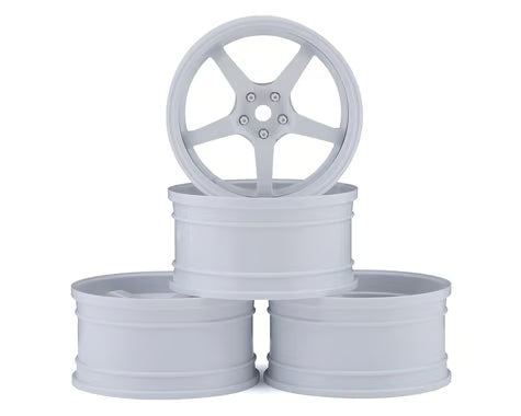 Jeu de 4 roues MST W-W GT (déport modifiable) avec moyeux hexagonaux de 12 mm