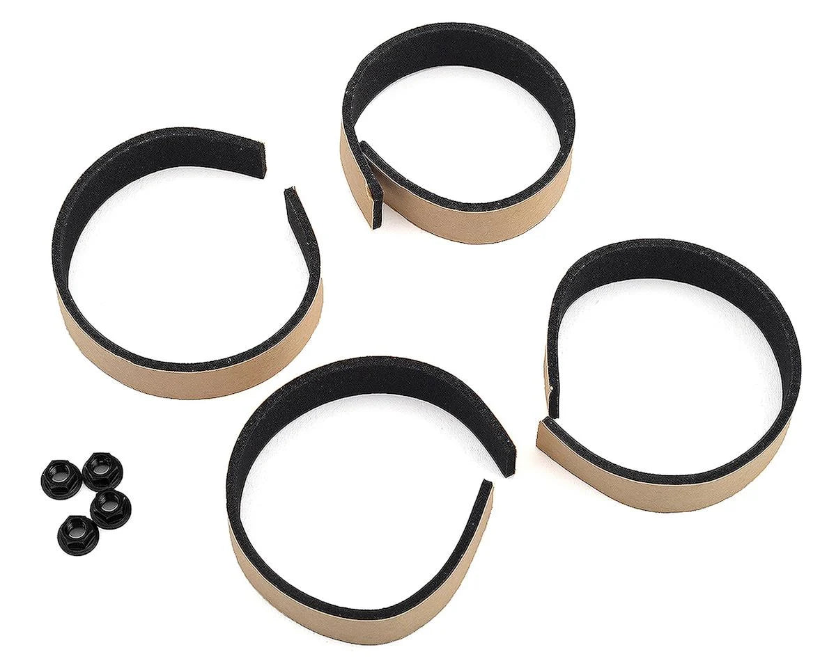 Jeu de 4 roues MST W-W GT (déport modifiable) avec moyeux hexagonaux de 12 mm