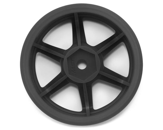 MST TE37 1/10 High Traction Drift Wheels (2) (7mm Offset) w/Mounting Foam