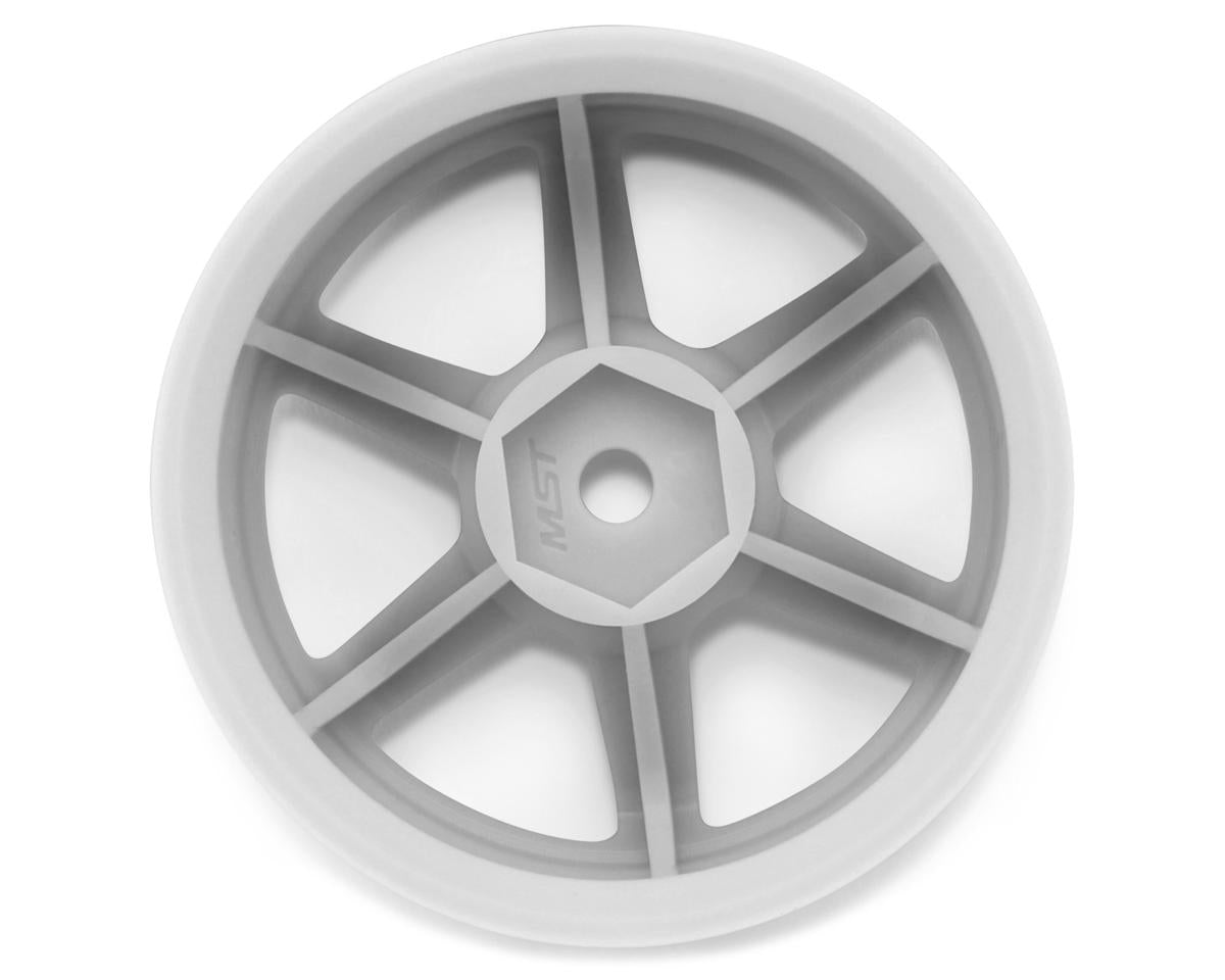 MST TE37 1/10 High Traction Drift Wheels (2) (7mm Offset) w/Mounting Foam