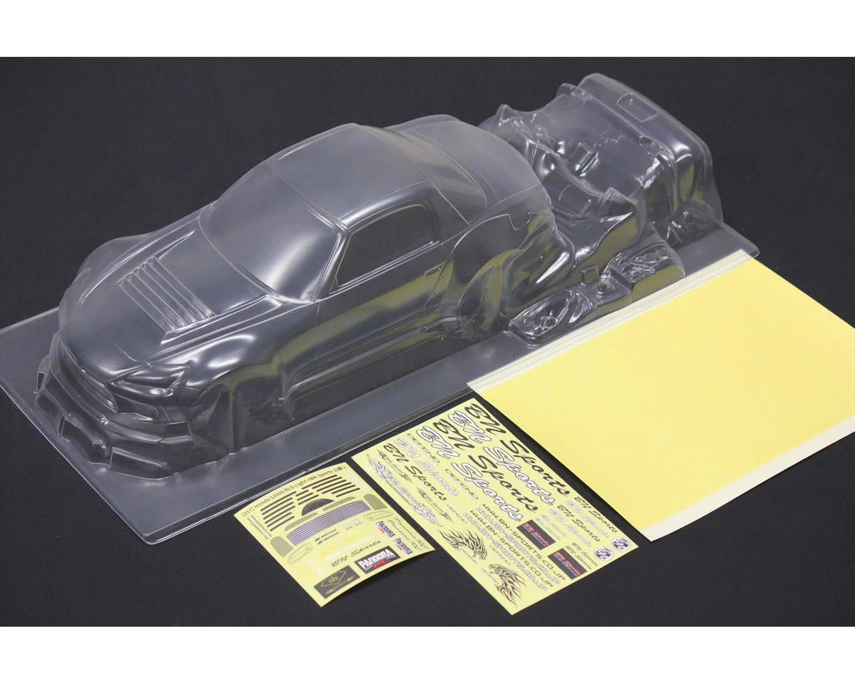 Pandora RC 1/10 Honda S2000 BLS-Light BN-Sports Kit Carrosserie Drift (Transparent) (257-260mm)