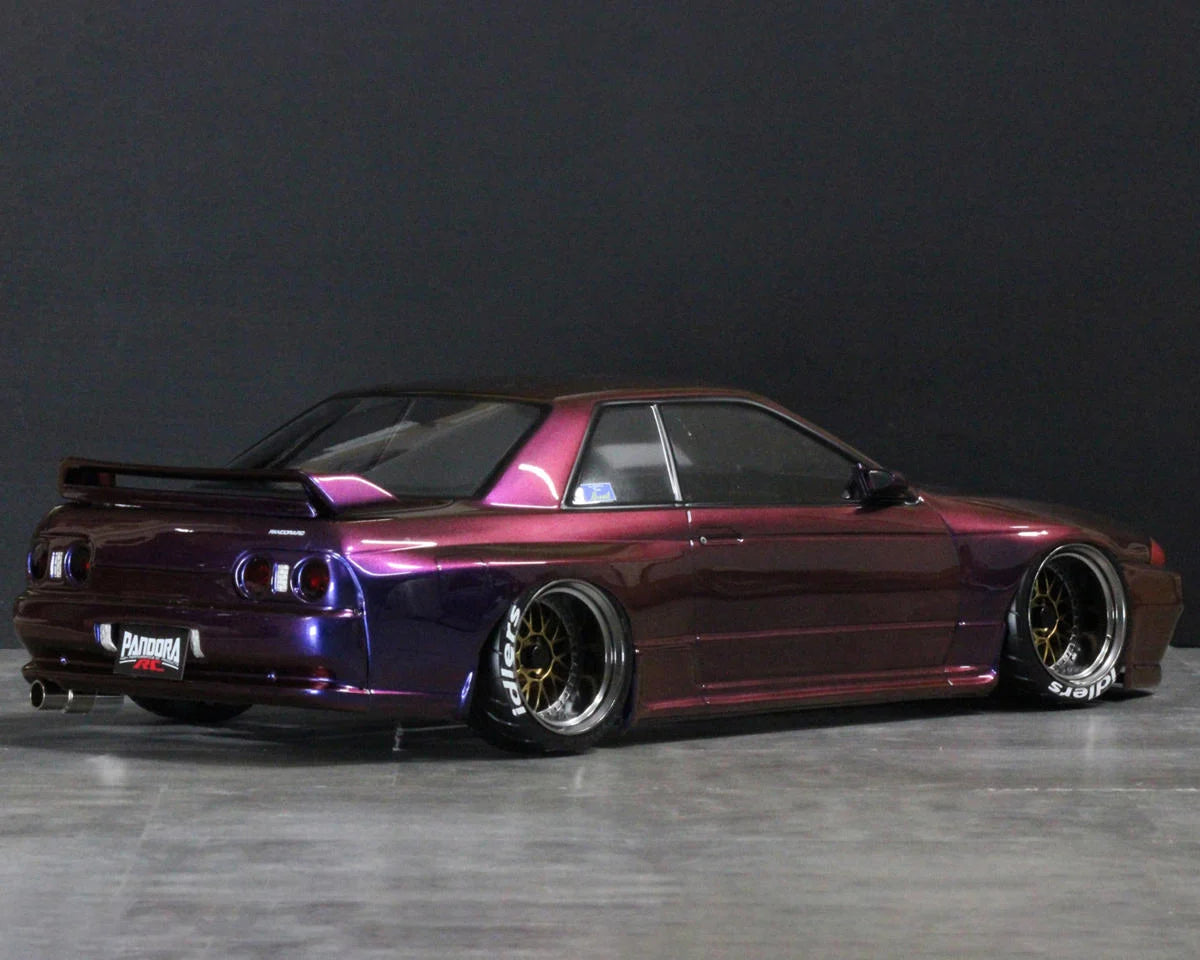Carrosserie Pandora RC 1/10 Nissan Skyline BNR32 GT-R Drift (Transparente) (255-257mm)