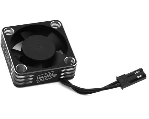 Ventilateur de refroidissement HV haute vitesse en aluminium ProTek RC 30x30x10mm (argent/noir)