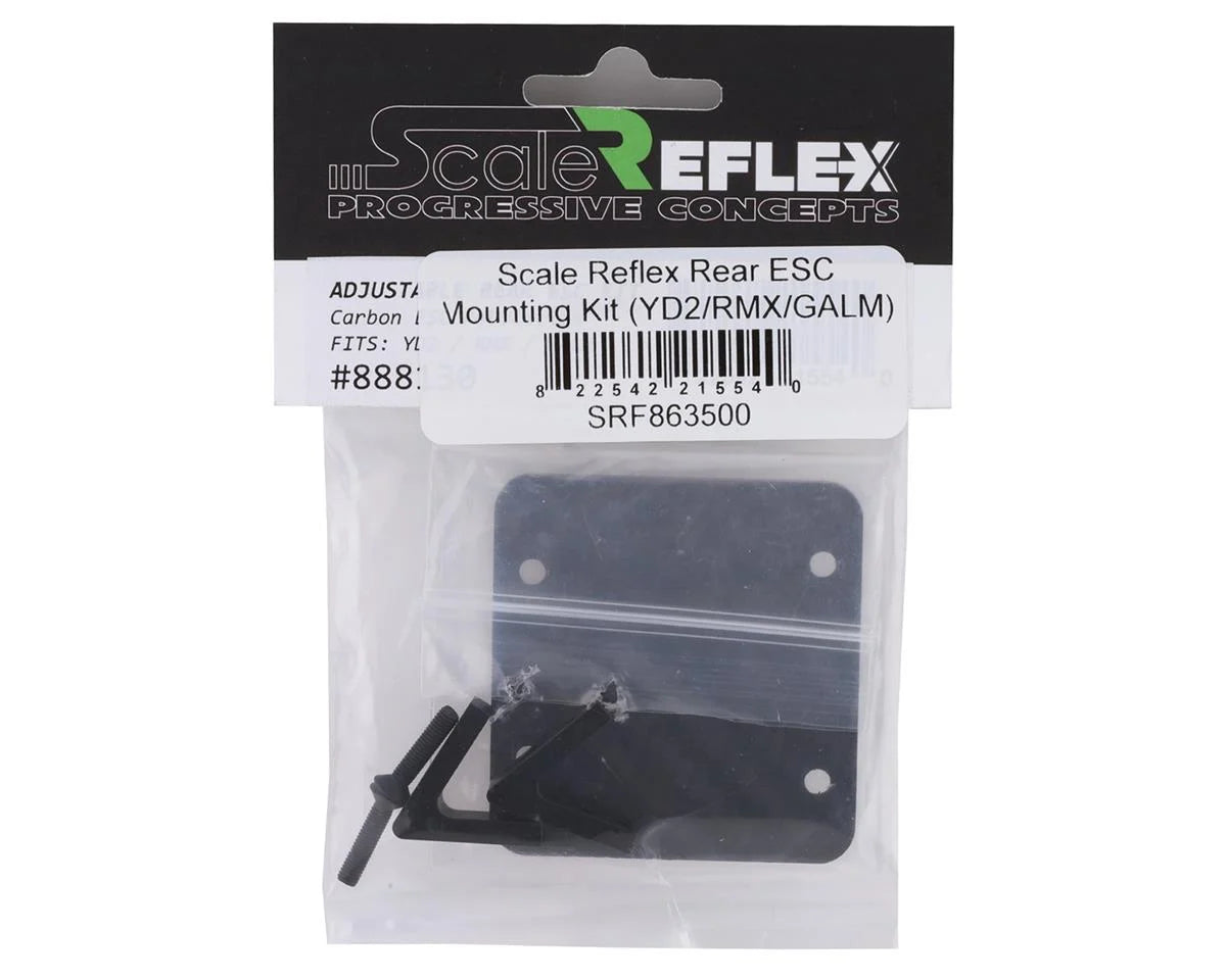 Support de montage d'ESC arrière pour Scale Reflex Drift