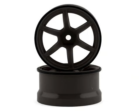 Jantes de Drift haute adhérence Yokomo Racing Performer (2) (déport 6mm) Hexagone 12mm