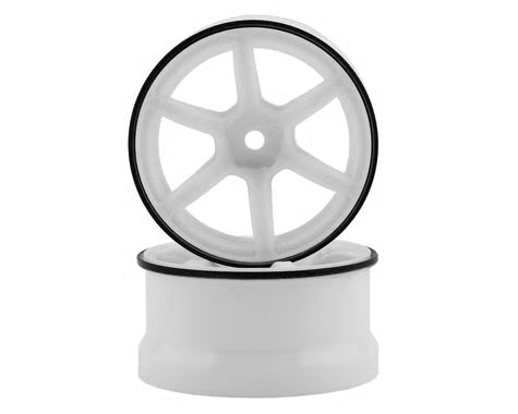 Jantes de Drift haute adhérence Yokomo Racing Performer (2) (déport 6mm) Hexagone 12mm