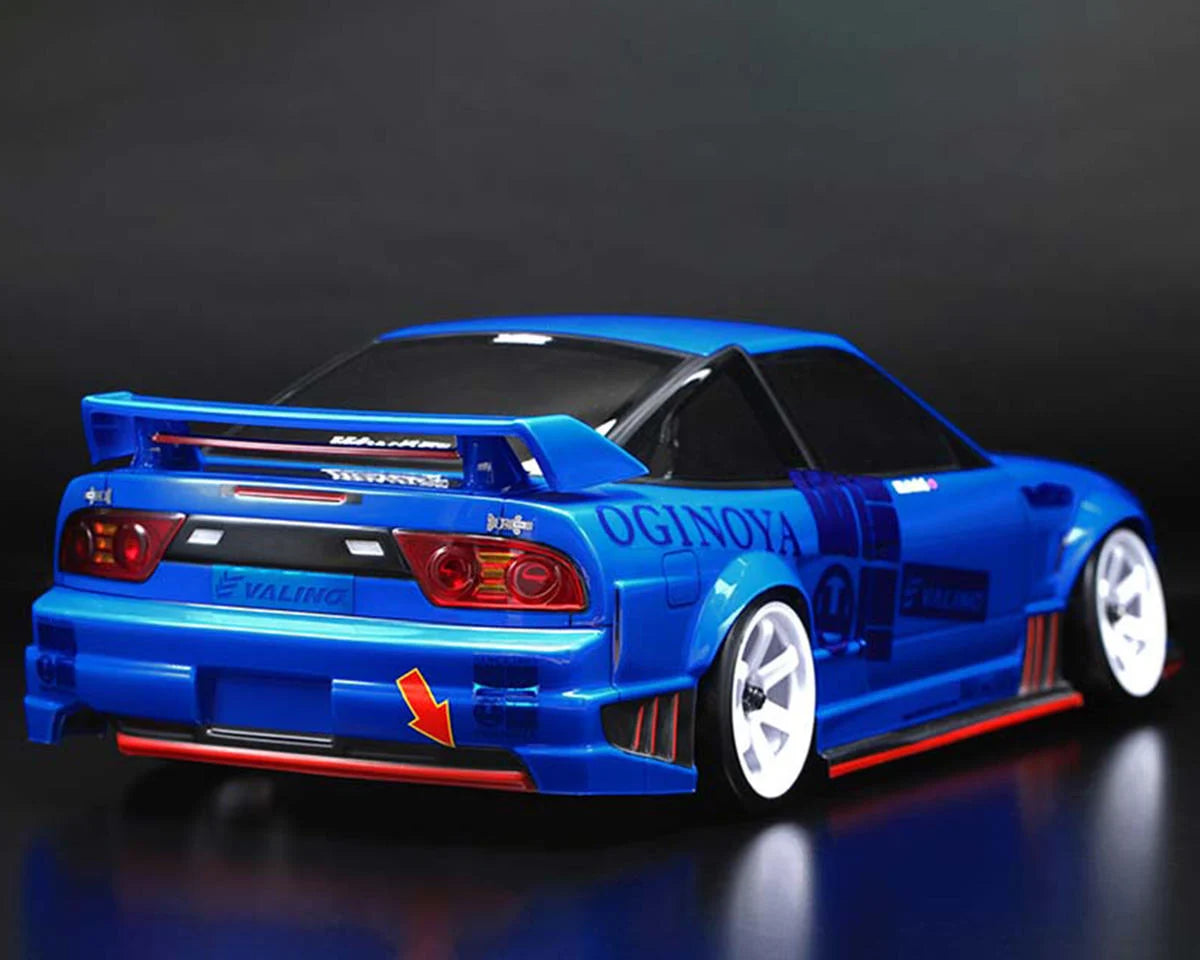 Yokomo Oginoya Sayaka Special 180SX 1/10 Kit Carrosserie Drift (Transparent)