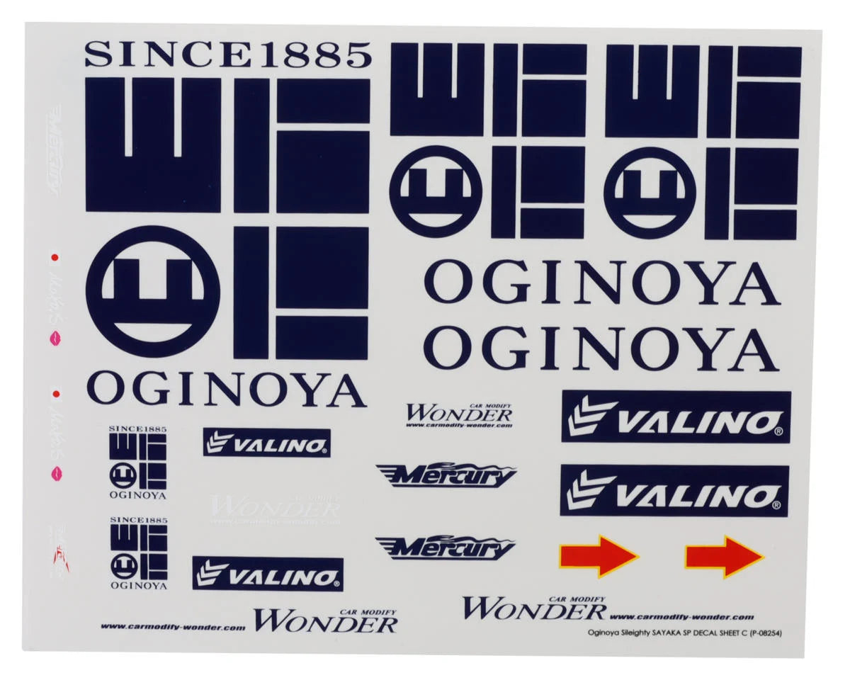 Yokomo Oginoya Sayaka Special 180SX 1/10 Kit Carrosserie Drift (Transparent)