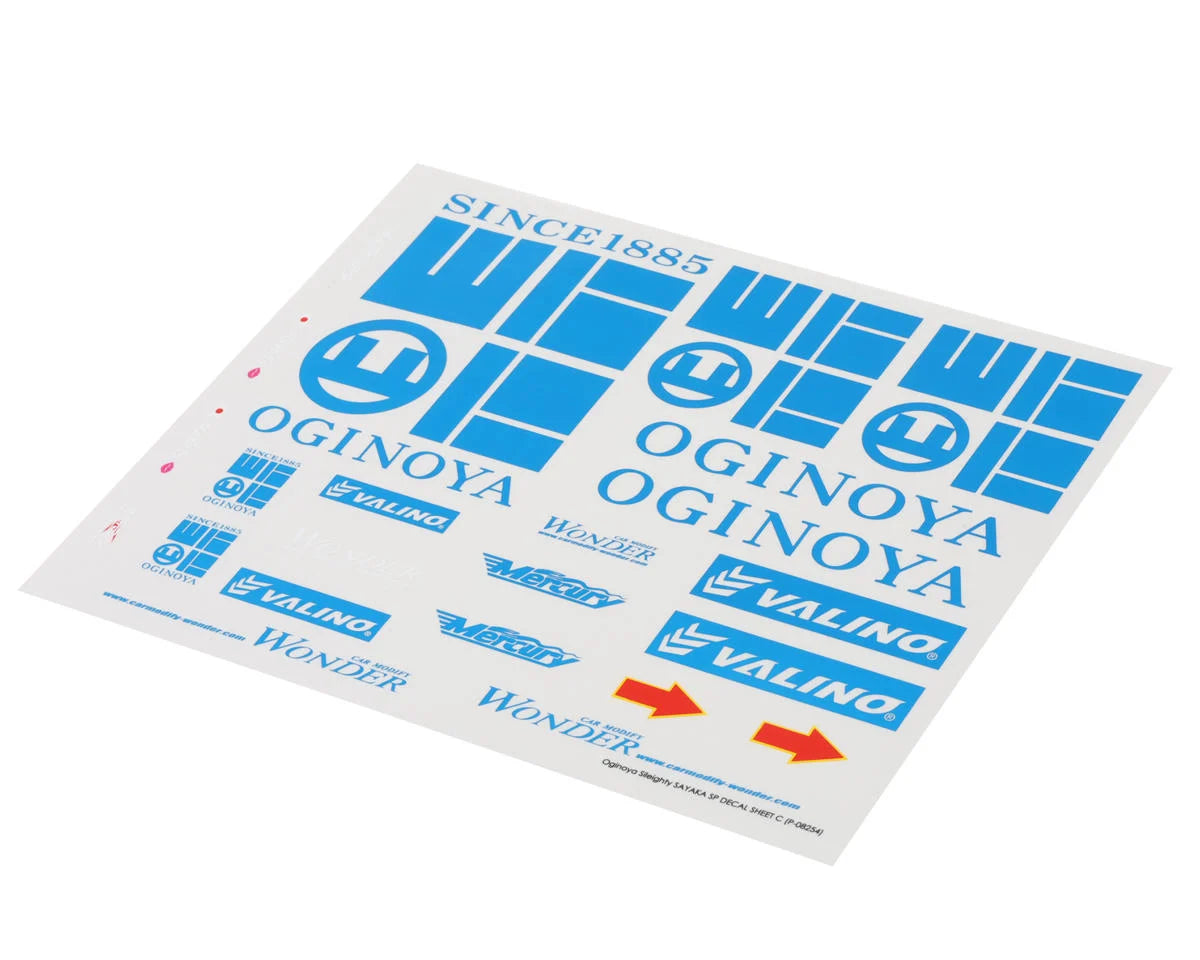 Yokomo Oginoya Sayaka Special 180SX 1/10 Kit Carrosserie Drift (Transparent)