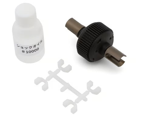 Différentiel à pignons coniques Yokomo YD-2 avec noix en aluminium